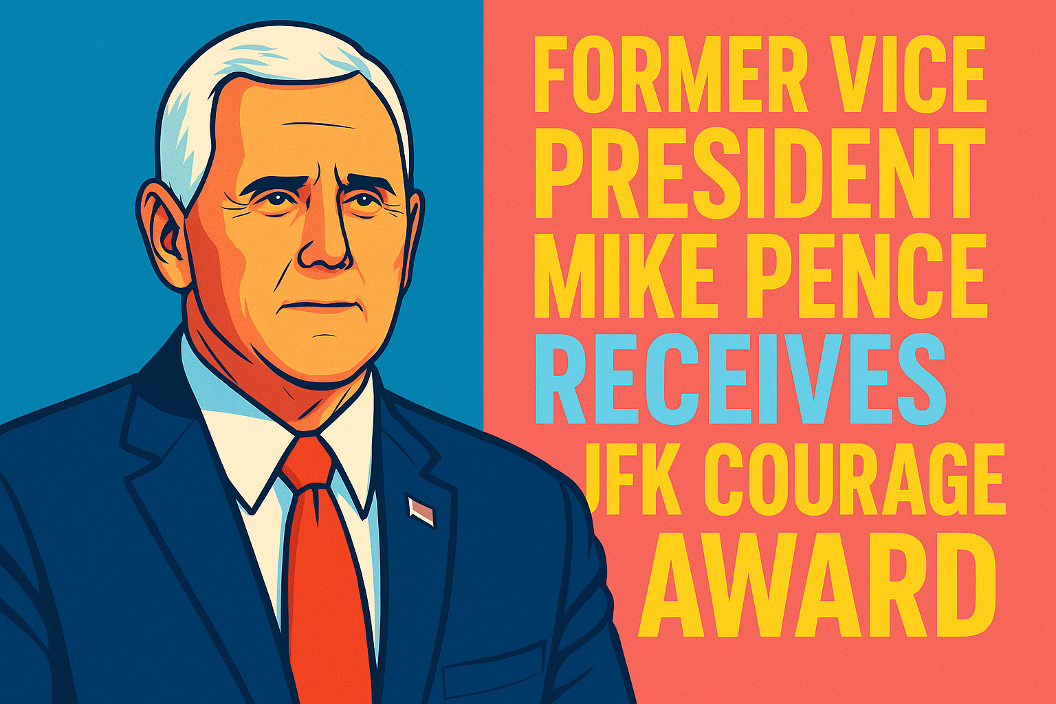 Mike Pence Honored with JFK Courage Award for Upholding the Constitution