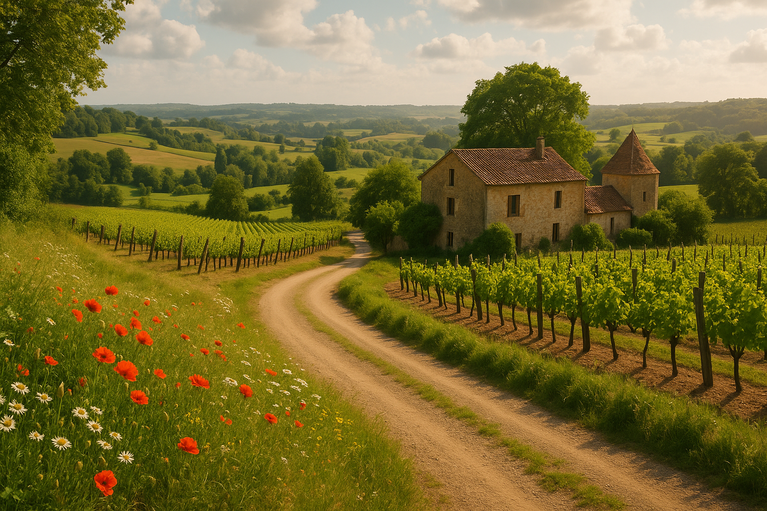 Country side of France